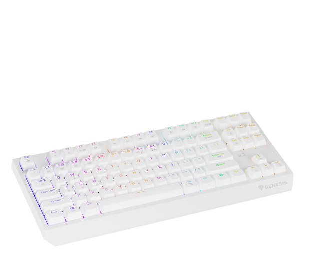 Genesis THOR 230 TKL WIRELESS US BIAŁA RGB MECHANICZNA OUTEMU NKG-2165 - 1351044 - zdjęcie 2